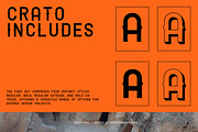 Crato Mono - Modern Monospaced Font, a Sans Serif Font by Graphicfresh (Thumbnail 5 of 10)