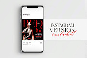 Red Look Flyer + Instagram Post, a Flyer Template by Touringxx Creative Studio (Thumbnail 3 of 3)