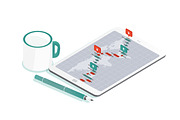 Forex trading concept, a Finance Illustration by Good Studio (Thumbnail 2 of 3)