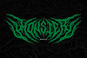 Drether Devil | Black Metal Font, a Blackletter Font by Denustudios (Thumbnail 4 of 6)