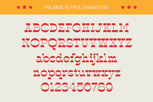 Polands - Display Font