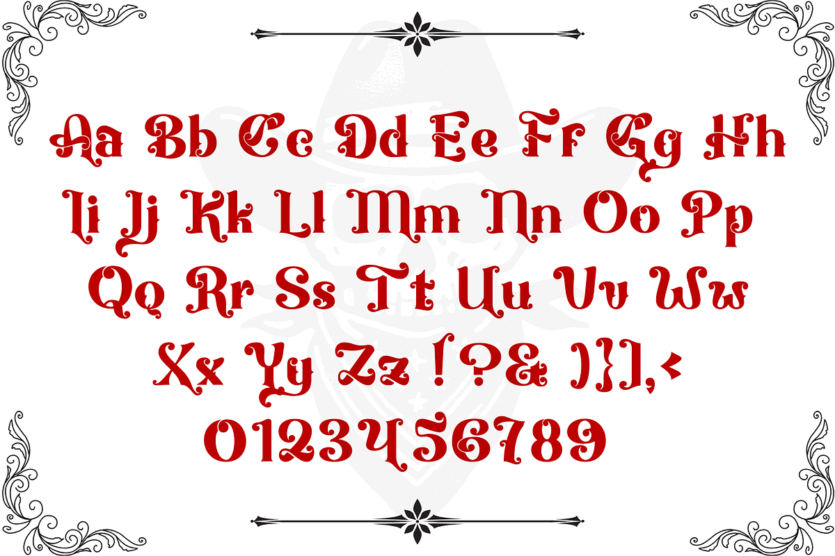 Redmoor - Typeface, a Blackletter Font by BearyType Studio (Photo 2 of 7)