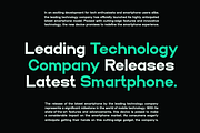 Kinova - A Modern Sans Serif Font, a Sans Serif Font by Marvadesign (Thumbnail 5 of 7)