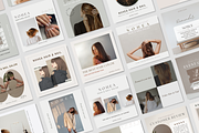 Hair Beauty Instagram Template CANVA, a Social Media Template by NoheaDesignShop (Thumbnail 2 of 11)