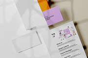 Business Card and A4 Paper Mockup, a Books & Magazine Mockup by Pexelyou (Thumbnail 3 of 7)