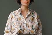 Long-sleeved Classic Shirt Mockup, a Shirt Mockup by 1001 mockups (Thumbnail 3 of 9)