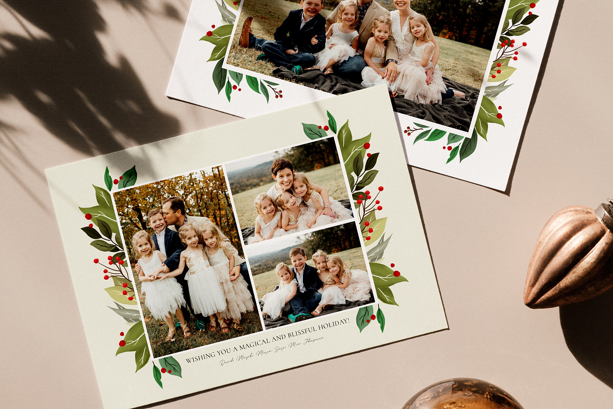 Christmas Card Template CD221, a Card Template by Salsal Design (Photo 2 of 4)