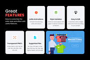 Animated Ecommerce Icons, a Duotone Icon by Prosymbols (Thumbnail 2 of 13)