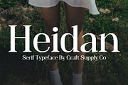 Heidan – Wedge Serif Font, a Serif Font by Craft Supply Co. (Thumbnail 1 of 8)