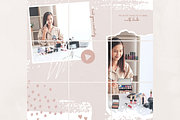Instagram Puzzle - CANVA Template, a Social Media Template by Tegefeldt Design (Thumbnail 3 of 5)