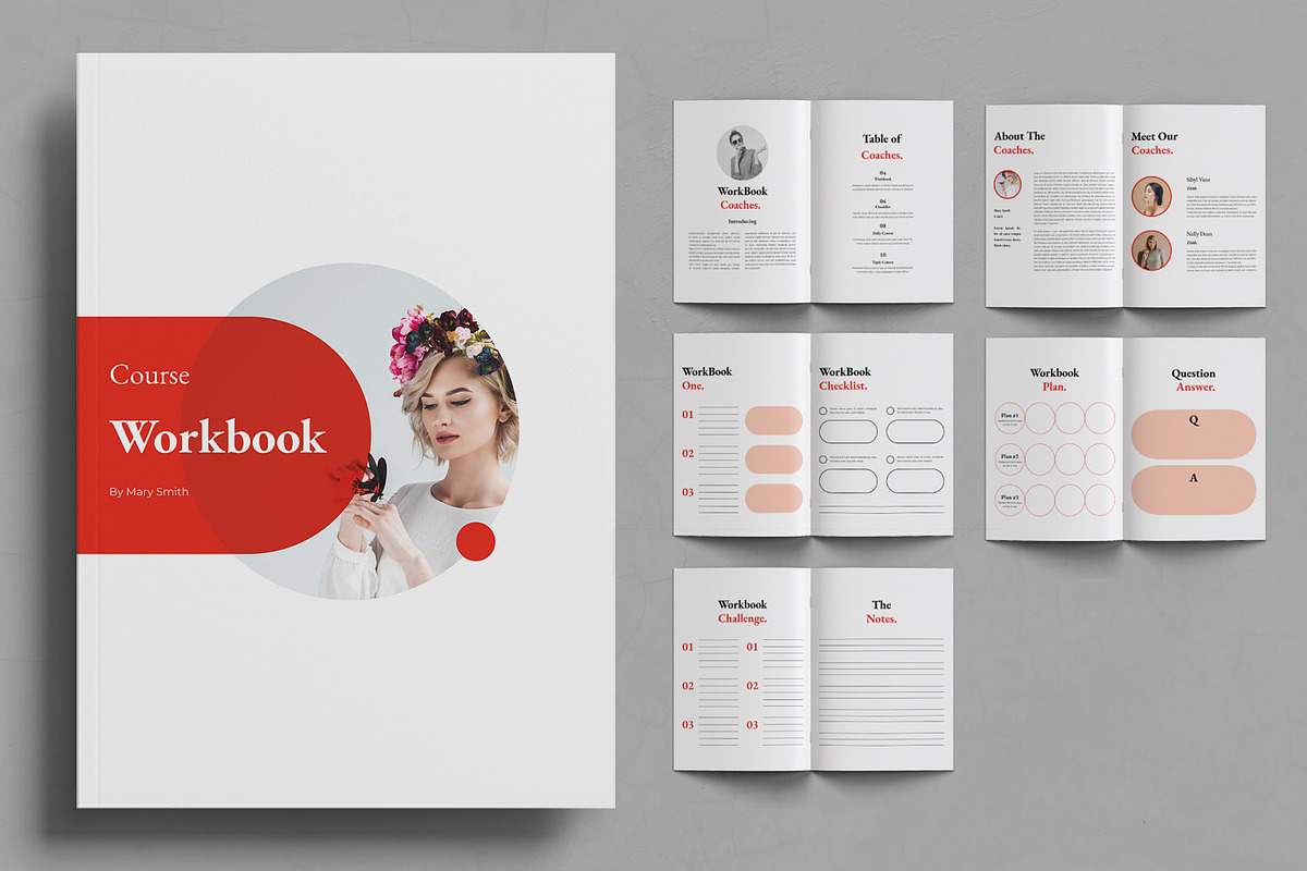 Workbook Template, a Stationery Template by ContestDesign (Photo 1 of 3)