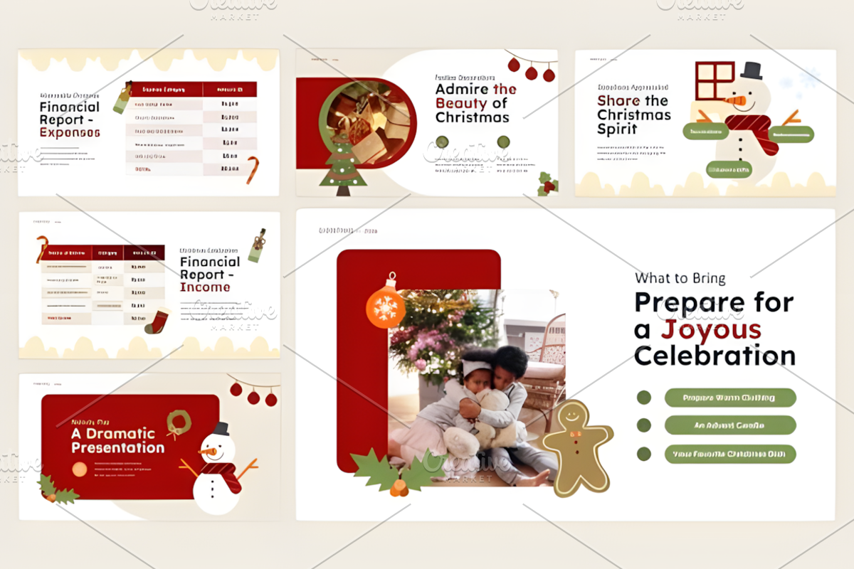 Christmas Preparation - Keynote, a Presentation Template by Ink Gallery (Photo 3 of 4)