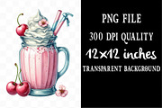 Watercolor Movie Night Clipart, an Illustration by Designking (Thumbnail 4 of 4)