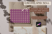 Procreate Seamless Pattern Brush Set, a Brush Add-On by Studio Print Co. (Thumbnail 9 of 13)