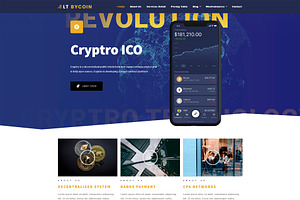 LT ByCoin Onepage Bitcoin WordPress