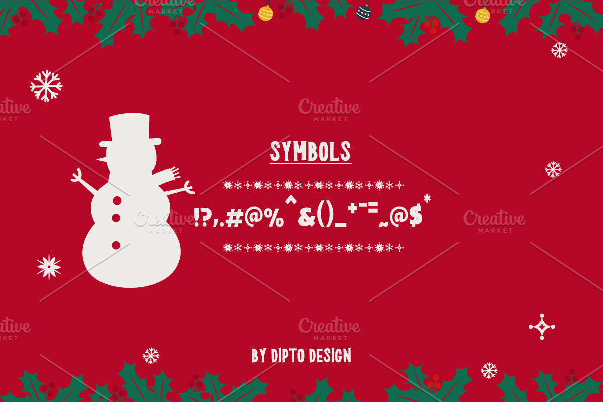 Carol- Christmas Typeface, a Handwritten Font by Dipto design (Photo 5 of 7)