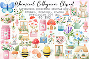 Whimsical Cottagecore Clipart Set, an Illustration by Sublimation Artist (Thumbnail 1 of 6)
