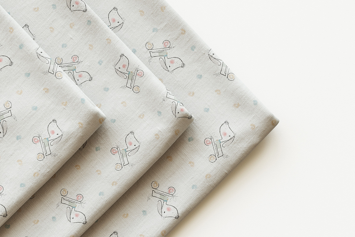 Watercolor Cute Animals Pattern, a Pattern Graphic by StudioGlouna (Photo 8 of 14)