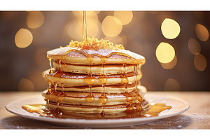 appetizing bokeh food background ai, a Food & Drink Photo by pikepicture