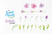 Sweet Floral Element DIY Pack, a Decorative Illustration by Ora (Thumbnail 1 of 4)