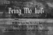 MutilatioN, a Blackletter Font by ismanayuda (Thumbnail 5 of 8)