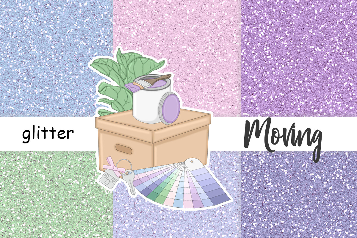 Moving Glitter, a Texture Graphic by GlamArtZhanna (Photo 2 of 3)