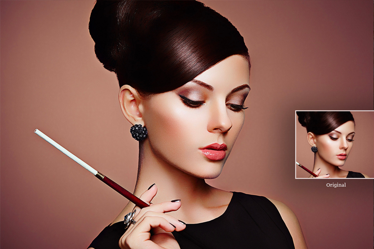 Skin Retouching Actions, an Action Add-On by Vatdesign (Photo 2 of 4)