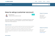 Support Center - Knowledge Base HTML, a HTML Template by Design Collection (Thumbnail 4 of 6)