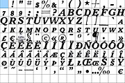 1906 French News Set, a Slab Serif Font by GLC Foundry (Thumbnail 9 of 9)