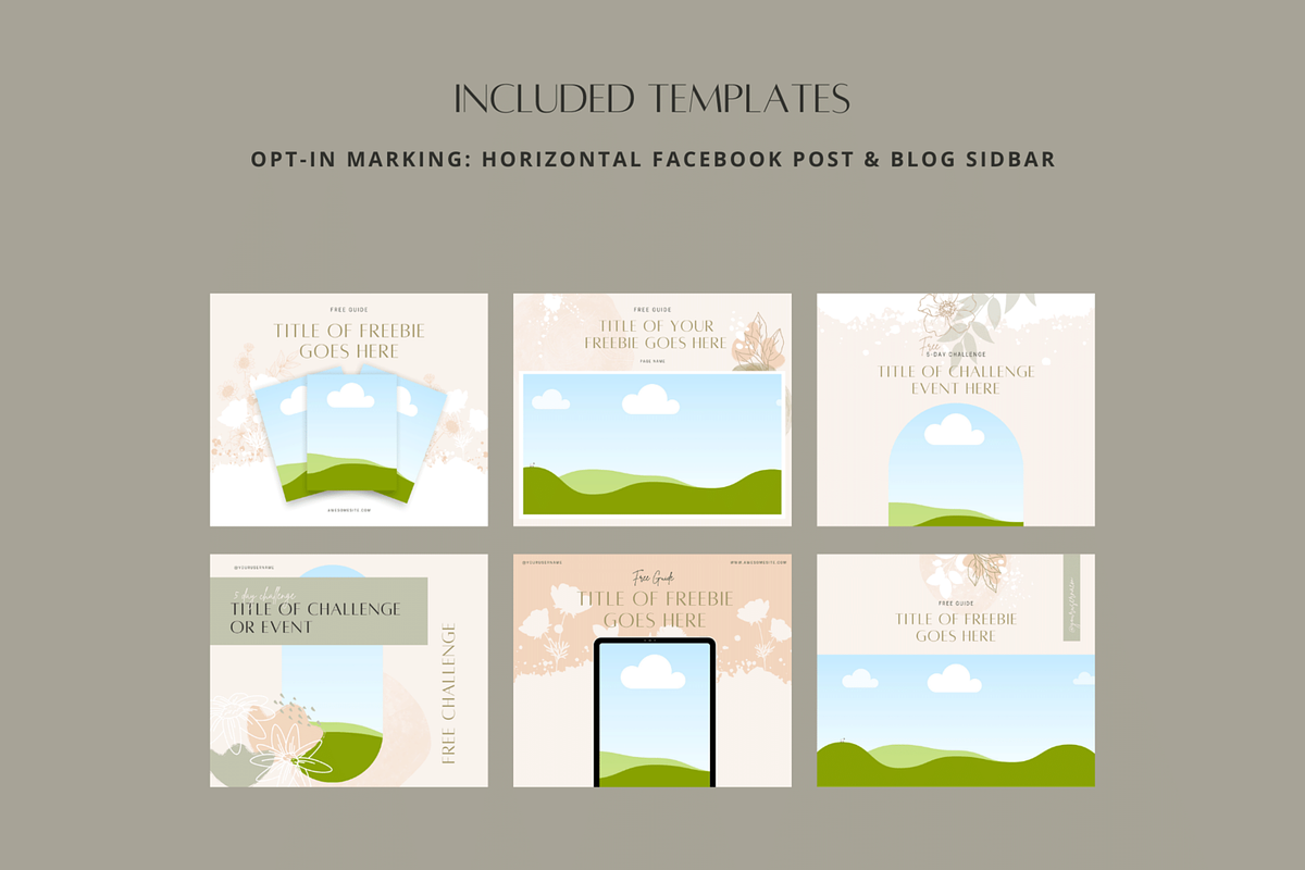 Skincare Holistic Healing Templates, a Magazine Template by Brand Spanking You (Photo 20 of 25)