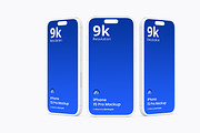 Clay iPhone 15 Pro Mockup Vol 2, an iPhone Mockup by Mockupia (Thumbnail 11 of 13)