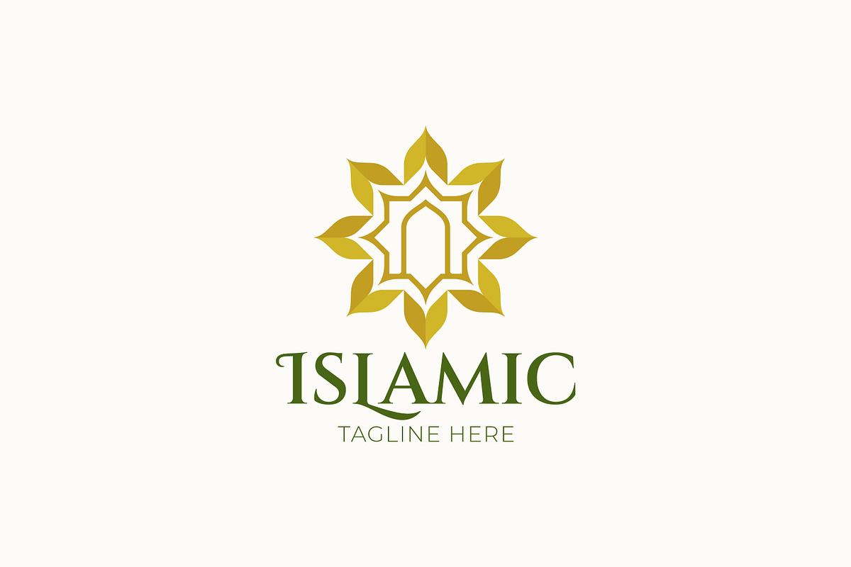 Islamic Geometric Star Logo Mihrab, a Branding & Logo Template by Signatoro (Photo 1 of 3)