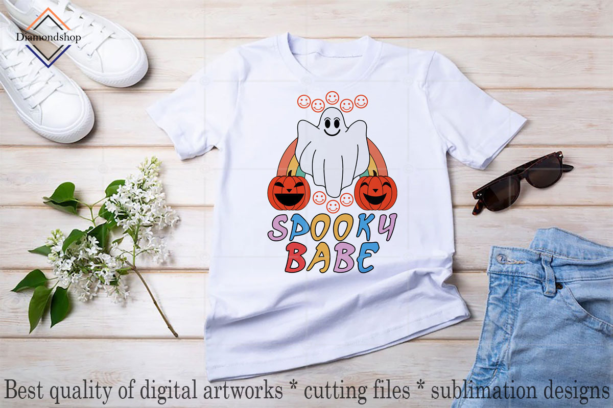 Happy Halloween Sublimation Design, a Decorative Illustration by DiamondShop (Photo 10 of 21)