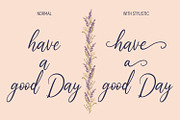 Eiffelish Script Font, a Script Font by Maulana Creative (Thumbnail 9 of 10)