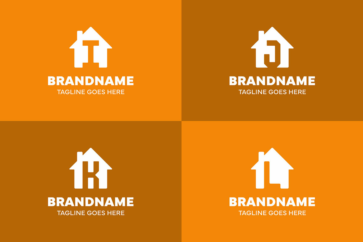 Letter I J K L Home Modern Logo Set, a Branding & Logo Template by Pray Art Design Studio (Photo 2 of 2)
