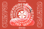 Retro Head Classy Retro Typeface, a Serif Font by 50Fox (Thumbnail 4 of 18)