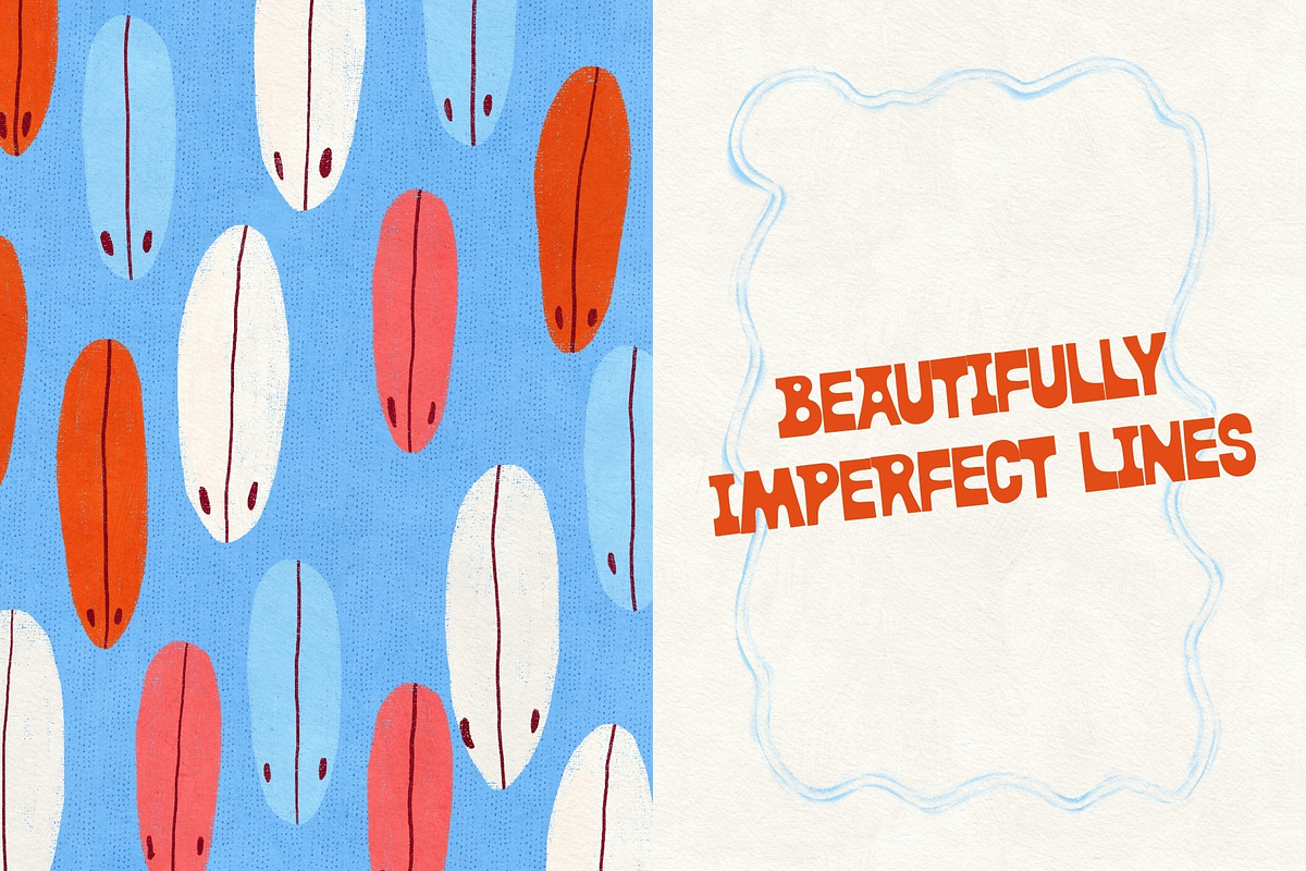 50 Coastal Handdrawn Backgrounds, a Background Graphic by PaperJamLab (Photo 7 of 17)