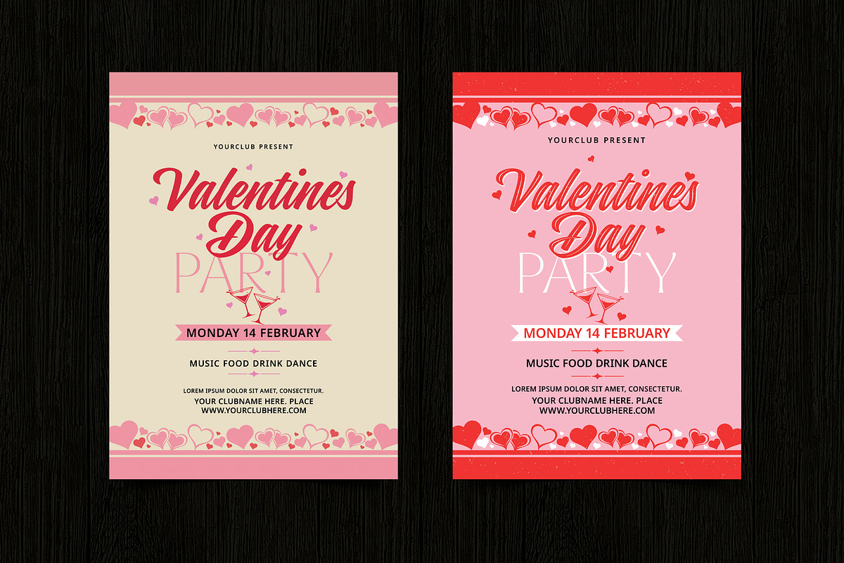Valentine's Day Flyer, a Print Template by DesignWorkz (Photo 2 of 2)