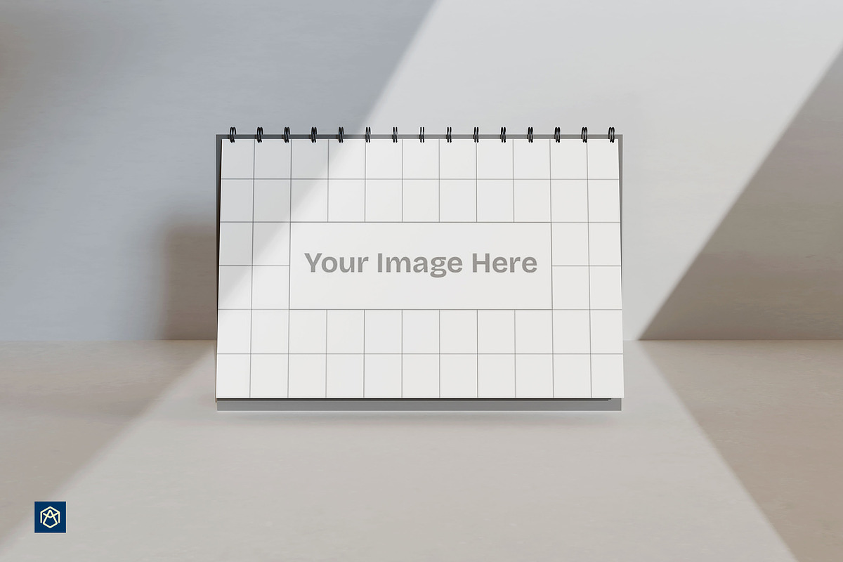 Desk Calendar Mockup, a Product Mockup by Artbox Studio (Photo 3 of 3)