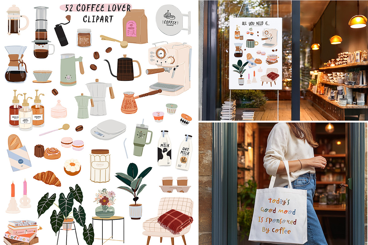 Cute Girly Clipart Bundle, an Object Graphic by Ruslana Lubenets (Photo 13 of 51)