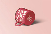 Enamel Mug Mockup, a Cups & Container Mockup by DesignRushMarket (Thumbnail 11 of 13)