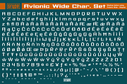 Avionic Wide Family, a Sans Serif Font by GRYPE (Thumbnail 7 of 7)