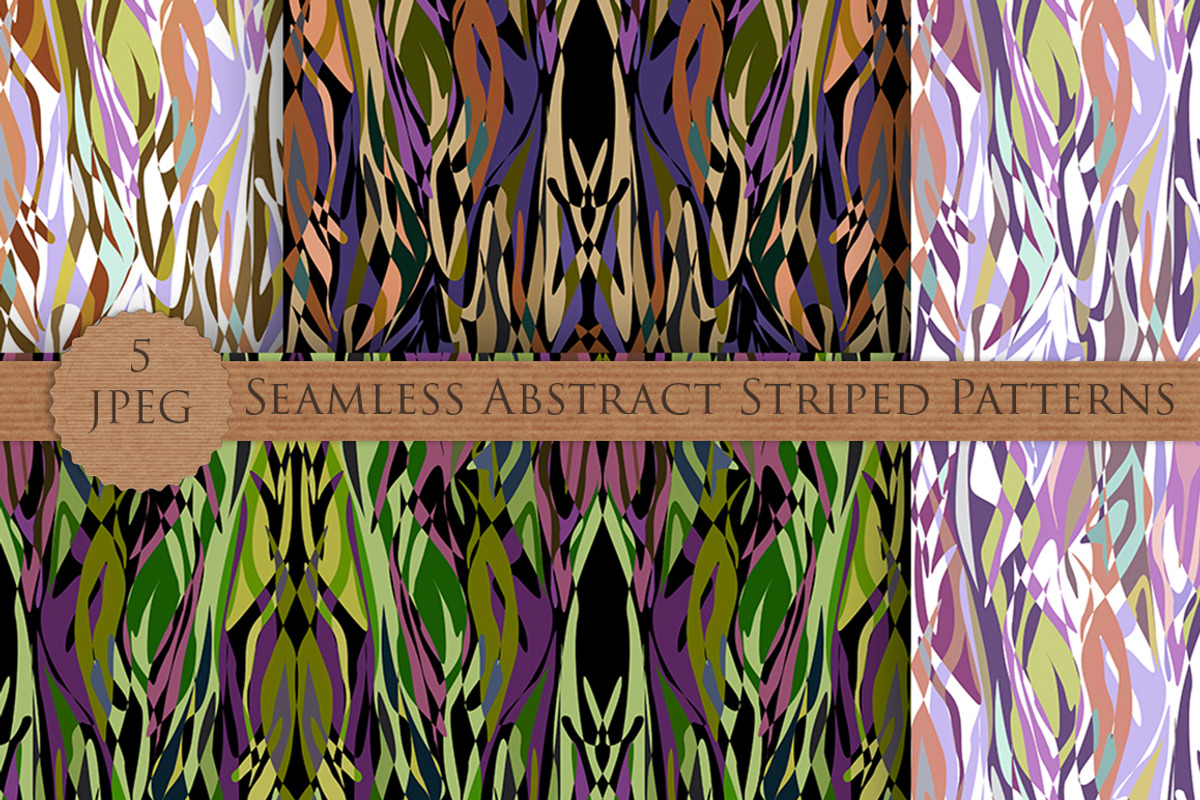 ABSTRACT seamless striped pattern, a Pattern Graphic by Futurel (Photo 3 of 4)