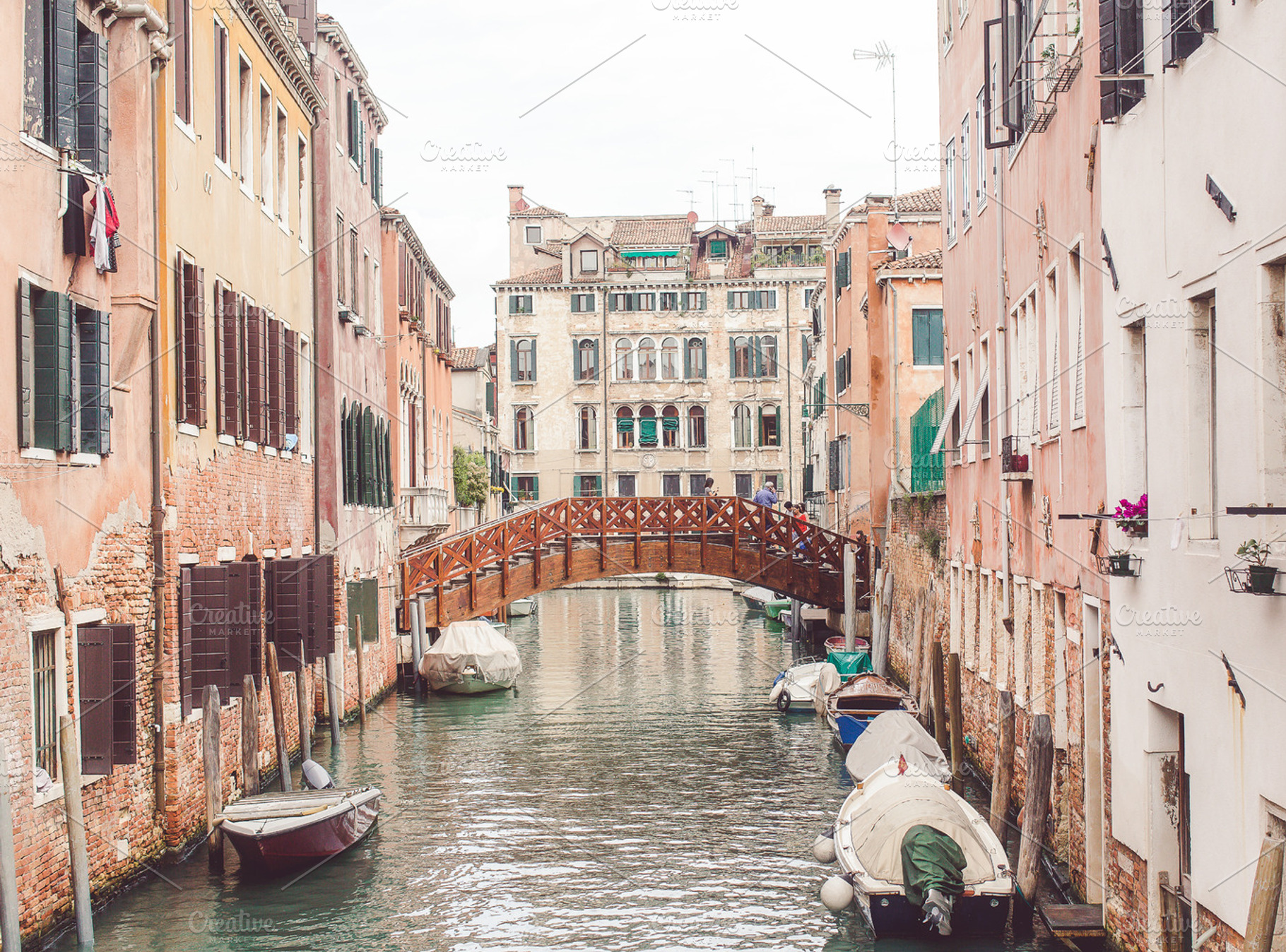 Canal View - Venice, Italy, a Photo by Kunkel Adventures