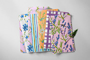 Hand Drawn Crayon Wildflowers, a Pattern Graphic by Lucyinyourheart (Thumbnail 4 of 10)