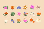 Blooming surface. Paper cut flowers, an Object Graphic by My.Ordinarty (Thumbnail 4 of 16)