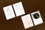 20 Baby Shower Invitation Card Pack, an Invitation Template by DesignGenix (Thumbnail 3 of 3)