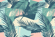 Sea & Palms. 6 seamless patterns., a Pattern Graphic by Nadia Grapes (Thumbnail 2 of 7)