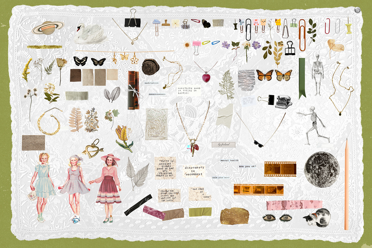 Digital Journal & Scrapbook Pack, an Object Graphic by Feelsoul (Photo 9 of 10)