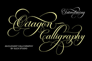 Octagon Calligraphy